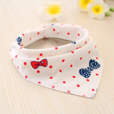 Baby Bibs Waterproof Triangle Cotton Cartoon