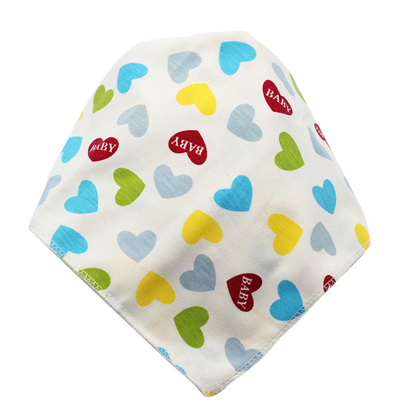 Baby Bibs Waterproof Triangle Cotton Cartoon