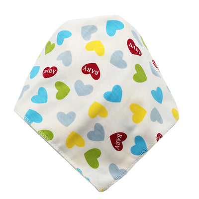 Baby Bibs Waterproof Triangle Cotton Cartoon