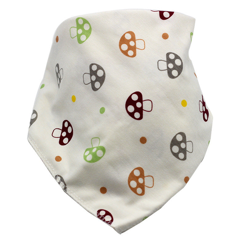 Baby Bibs Waterproof Triangle Cotton Cartoon