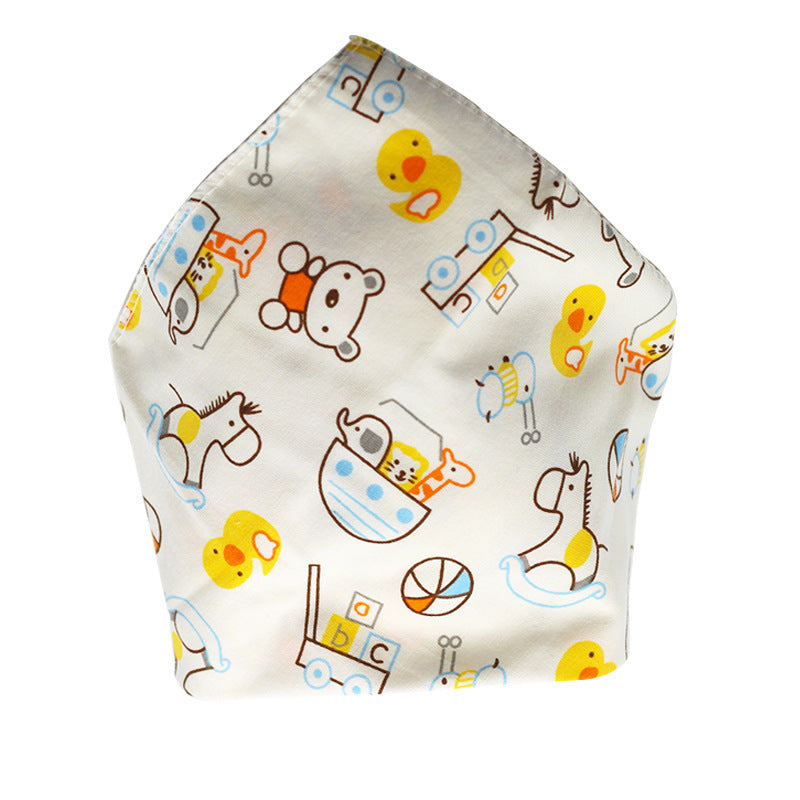 Baby Bibs Waterproof Triangle Cotton Cartoon