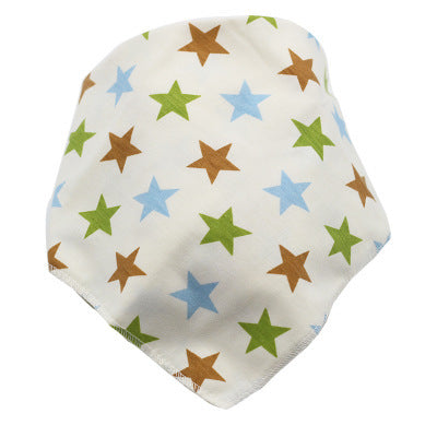 Baby Bibs Waterproof Triangle Cotton Cartoon