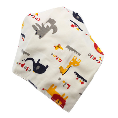 Baby Bibs Waterproof Triangle Cotton Cartoon