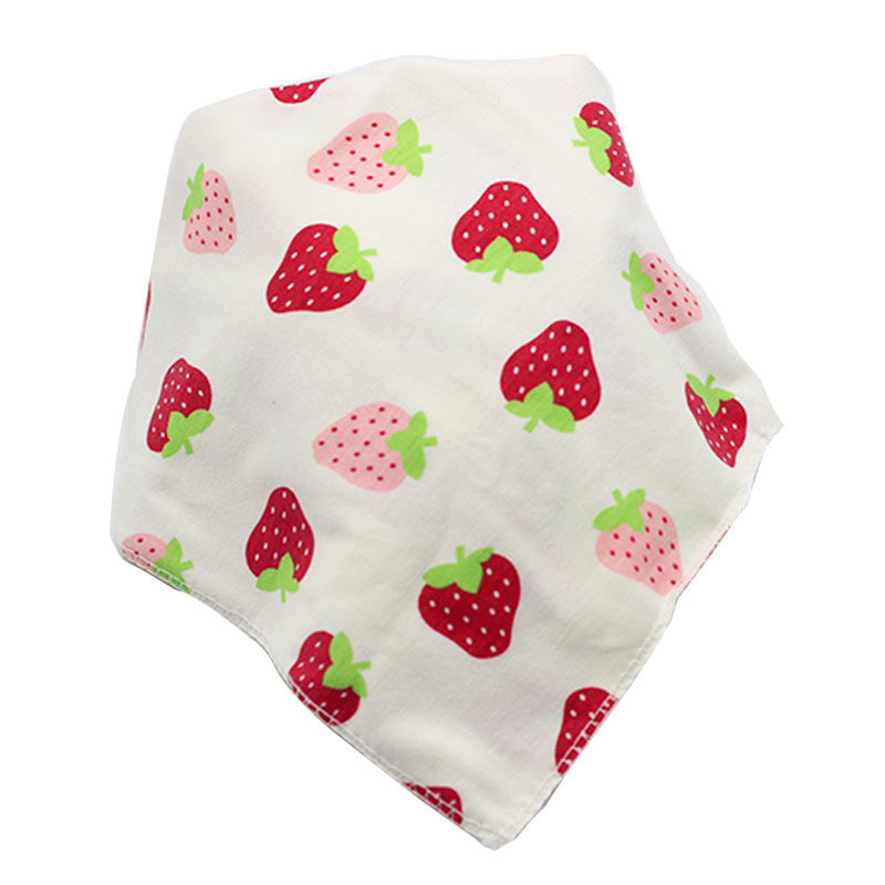 Baby Bibs Waterproof Triangle Cotton Cartoon