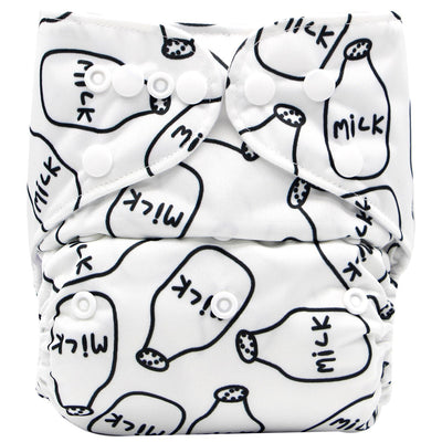 Cute Cartoon Printed Baby Cloth Diapers